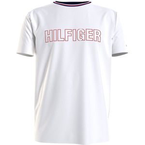 Tommy Hilfiger Crew T-shirt Korte Mouw Pyjama T-shirt Wit S Man