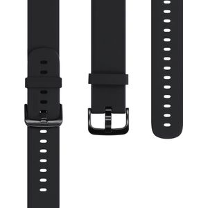 kwmobile 2x armband geschikt voor Huami Amazfit Bip S / Bip S Lite - Bandjes voor fitnesstracker in zwart / wit