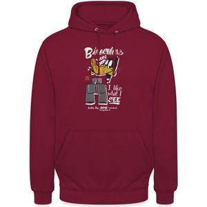 Looney Tunes Daffy Duck Binoculars Hoodie Unisex