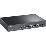 TP-Link TL-SG3210 Managed L2 Gigabit Ethernet (10/100/1000) 1U Zwart