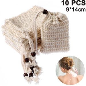 Zeepbakje - Zeepzakje - Hygiënisch & Reisvriendelijk - 10 Stuks - Voor Thuis & Reizen - Koffie