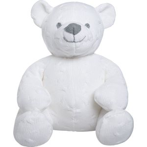 Baby's Only Knuffelbeer Cable - Teddybeer - Knuffeldier - Baby knuffel - Wit - 35 cm - Baby cadeau