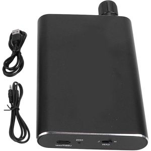 Allecto Plus - Draagbare Hoofdtelefoonversterker voor Muziekspelers, Smartphone en Tablets