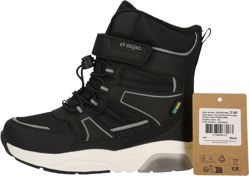 ZigZag - Vizar - Winterschuhe - Robuust - Waterdicht - Met Knipperlichten