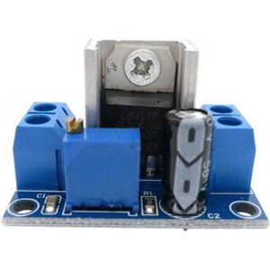 LM317 module DC naar DC Converter Buck Printplaat verstelbare lineaire regulator, Arduino en Raspberry Pi