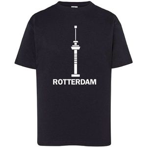 Kids - T-Shirts - Rotterdam-Zwart-86