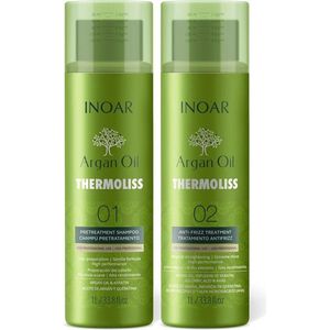 NIEUW!Inoar Keratine Behandeling Smoothing Treatment  2X900ML