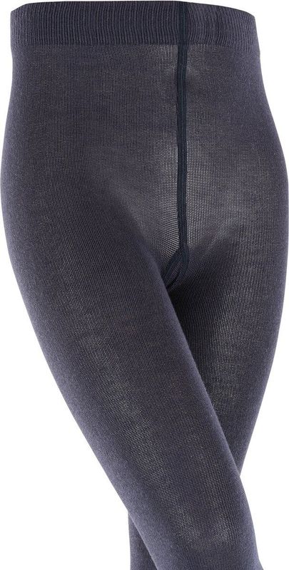 FALKE Active, warme wollen kinderpanty zonder patroon, ondoorzichtig, ademend, sneldrogend, 1 stuk, blauw (marine 6120), 80-92