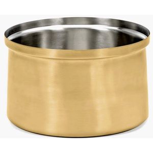 Serax Bea Mombaers ijsemmer D29cm H17.5cm geborsteld staal goud