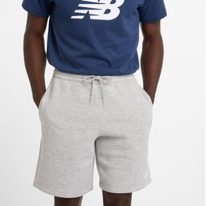 New Balance Sport Fleece Short 9"" Heren Broek - ATHLETIC GREY