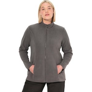 Comfortabele Fleecejack voor Dames met Opstaande Kraag en Rits