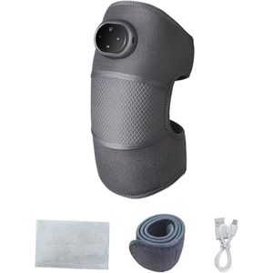 kniemassage apparaat - Warme massage - Vervanging voor kniebrace - 5 verwarmingsstanden - 3 massagesterktes - Geschikt voor vele beentypes