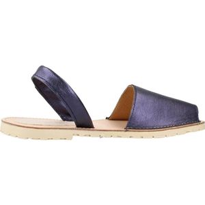 Clara Duran - Menorquina - Platte Sandalen - Blauw