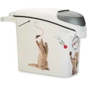 Curver PetLife - Voedselcontainer - Hond en Katten - 6 kg / 15L - 23 x 50 x 36 cm