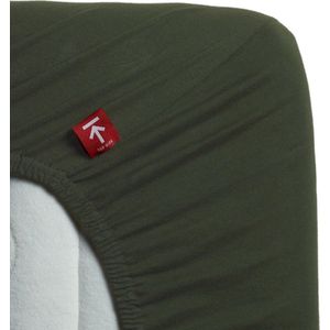 Beddinghouse Jersey - Splittopper Hoeslaken - 180x200/220 - Donker Groen