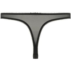 Dita Von Teese - Glamcatcher Thong - Maat M - Zwart/Rood
