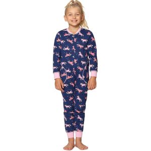 Merry Style - MS-MS10-186-PJ - Kinder Pyjama - Marineblauw - Lange Mouwen - Lange Broek met Zakken