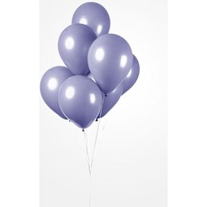 25 Ballonnen Lavender/ Lila , 30 cm ,100% biologisch afbreekbare Ballonnen ,  Helium geschikt, Verjaardag, Feest