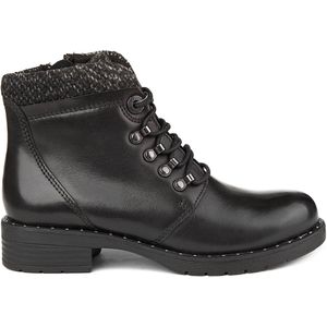 Marco Tozzi - Zwarte Laarzen - ZLN 0535 - Casual - Echt Leer