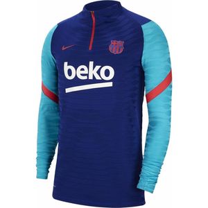 Nike - FCB VaporKnit Strike Top - FC Barcelona Shirt - XXL - Blauw