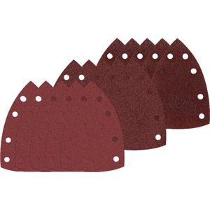 SKIL - Schuurpapier Driehoek - Schuurpapier Set - Klittenband - 102x151mm - 15 Vellen - Korrel 60/120/180