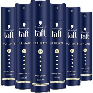 Taft - Ultimate Haarlak - Haarstyling - Haarspray - Voordeelverpakking - 6 x 250 ml