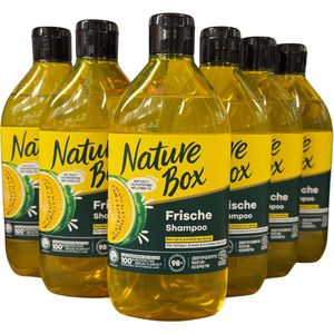 Nature Box - Melon - Shampoo - Haarverzorging - Voordeelverpakking - 6 x 385 ml