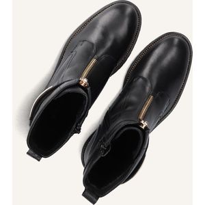 Notre-V - Dungaball-39 - Enkellaarsjes - Zwart