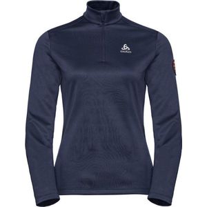 Odlo Midlayer 1/2 Zip Pillon Dames  - Diving Navy - Maat L