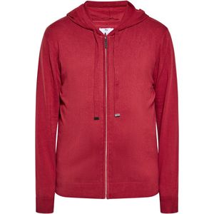 Mo - Jas met Capuchon - Wijnrood - Heren