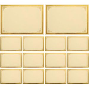 30 Stuks Goud Printer Papier Desktop Printer Wit A4 Klasse Certificaat Briefpapier Briefpapier A4 Diploma Certificaat Papier Wit.