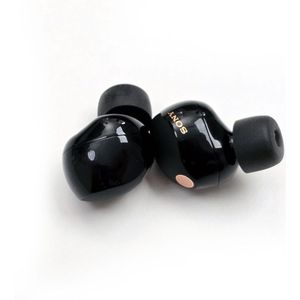 Foam eartips geschikt voor Sony WF-1000XM5 - 6× Large - memory foam opzet oortjes - foamigo®