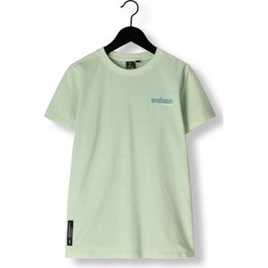 Indian Blue Jeans T-shirt Backprint Wave Polo's & T-shirts Jongens - Polo shirt - Mint - Maat 128