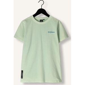 Indian Blue Jeans T-shirt Backprint Wave Polo's & T-shirts Jongens - Polo shirt - Mint - Maat 110
