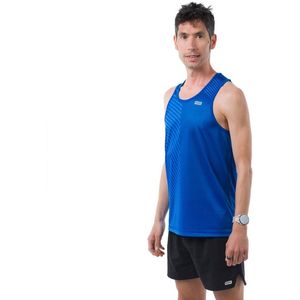 42k Running Stride Mouwloos T-shirt Blauw XL Man,Vrouw