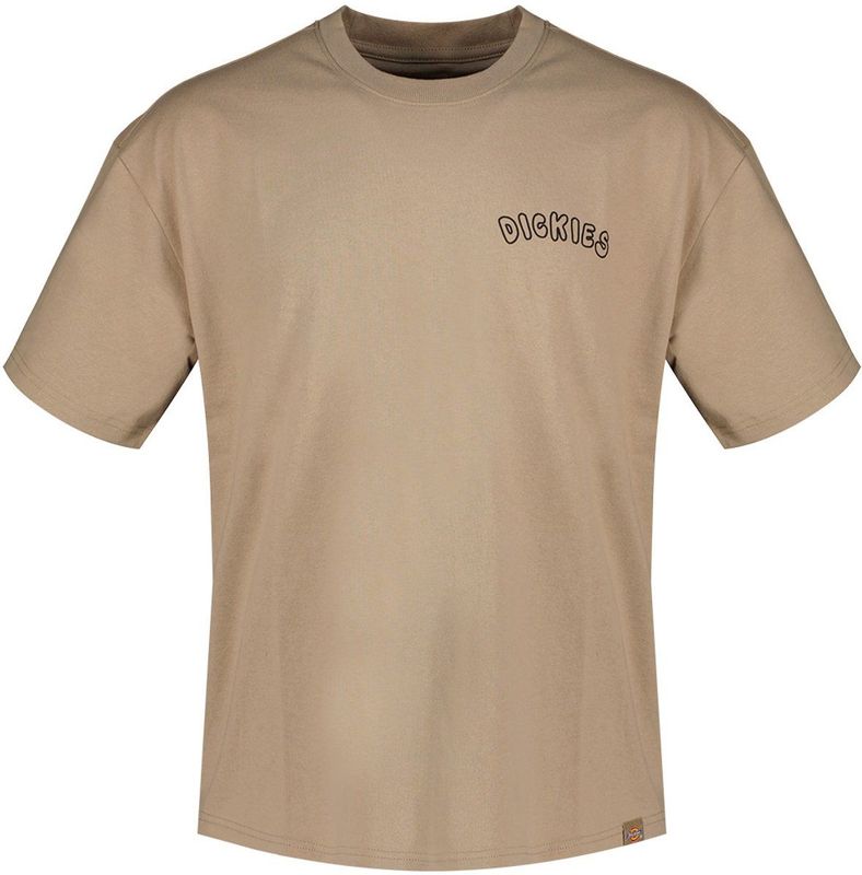 DICKIES Shirt 'Decartuville'  beige / zwart