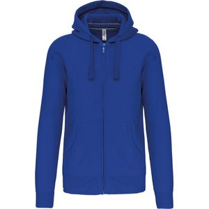 Kariban Hooded Sweater Met Rits K454 - Light Royal Blue - S