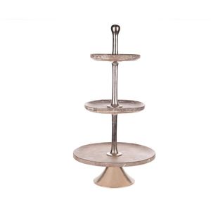 DKNC Ombo Etagere - Mango hout - 51x95cm - Wit