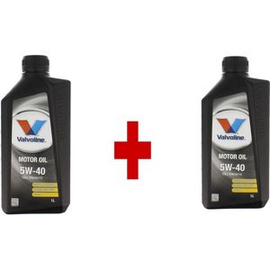 2 Stuks Valvoline 5W40 - Motorolie - Motorvoertuigen Diesel, Benzine en Lpg 2 x 1L