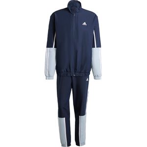 adidas Sportswear Sportswear Colorblock 3-Stripes Trainingspak - Heren - Blauw- XL