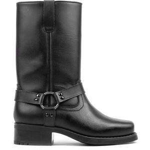 NORDLAND HARLEY HIGH BOOT Black Leather