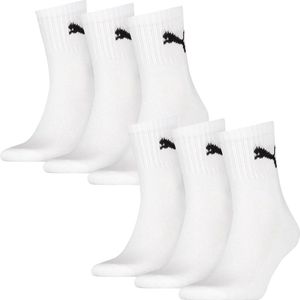 SOKKEN 6 paar Puma sokken korte crew sportsokken tennissokken maat. 35 - 49 unisex