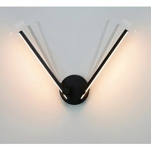 EFD Lighting WL05 - Wandlamp – Modern – Zwart ��– verstelbaar – LED - Wandlamp binnen – wandlampen eetkamer, woonkamer