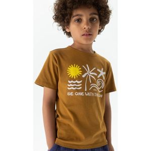 Sissy-Boy - Goudbruin T-shirt met artwork