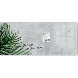 Sigel glasmagneetbord - Artverum - 130x55cm - botanic - SI-GL298