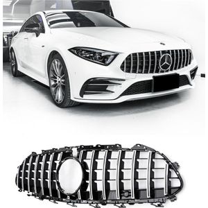 Sport Grille geschikt voor Mercedes C257 CLS PANAMERICANA GT zwart / chroom