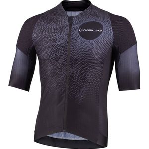 Nalini Heren Fietsshirt korte mouwen - wielrenshirt Zwart - DYNEEMA JERSEY Black - XS