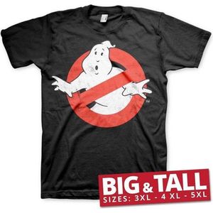 GHOSTBUSTERS - T-Shirt Big & Tall - Distressed (3XL)
