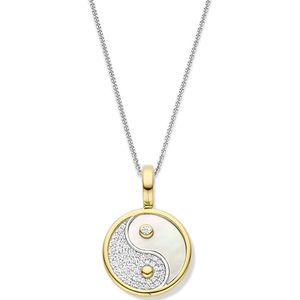 TI SENTO Dames Hanger - 925 zilver - Parelmoer - 6843MW