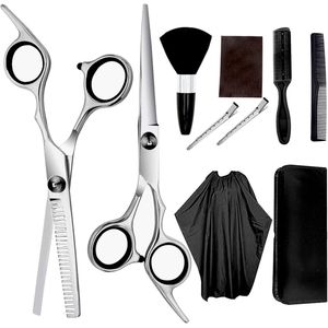 Professionele Haarschaarset voor Kappers - Roestvrij Staal - Ergonomisch Ontwerp - Ideaal voor Thuisgebruik